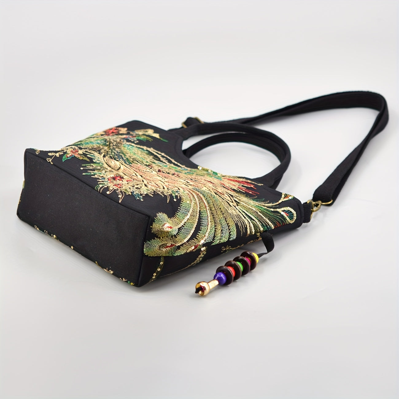 Vintage Vibe Embroidered Satchel – Bold Style, Everyday Comfort