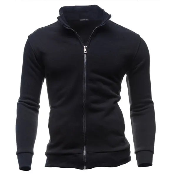 MRMT 2025 Brand New Men's No Hoodies Sweatshirts Zipper Stand Collar Men Sweatshirts For Male No Hooded Sweatshirt Man Pullover