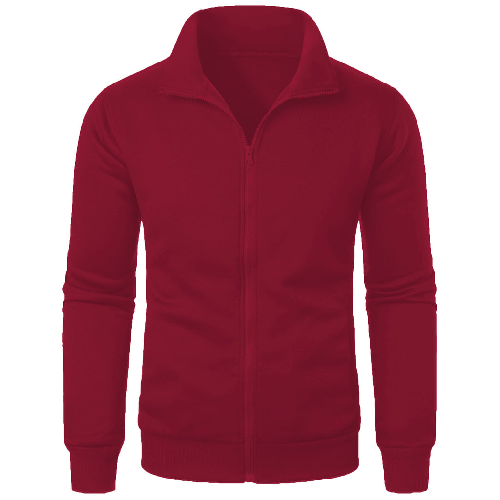 MRMT 2025 Brand New Men's No Hoodies Sweatshirts Zipper Stand Collar Men Sweatshirts For Male No Hooded Sweatshirt Man Pullover