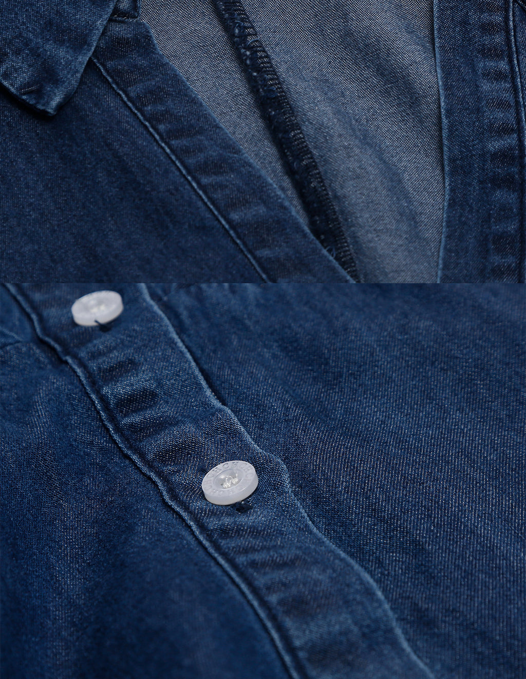 Temperament Long Sleeve Loose Slimming Denim Dress