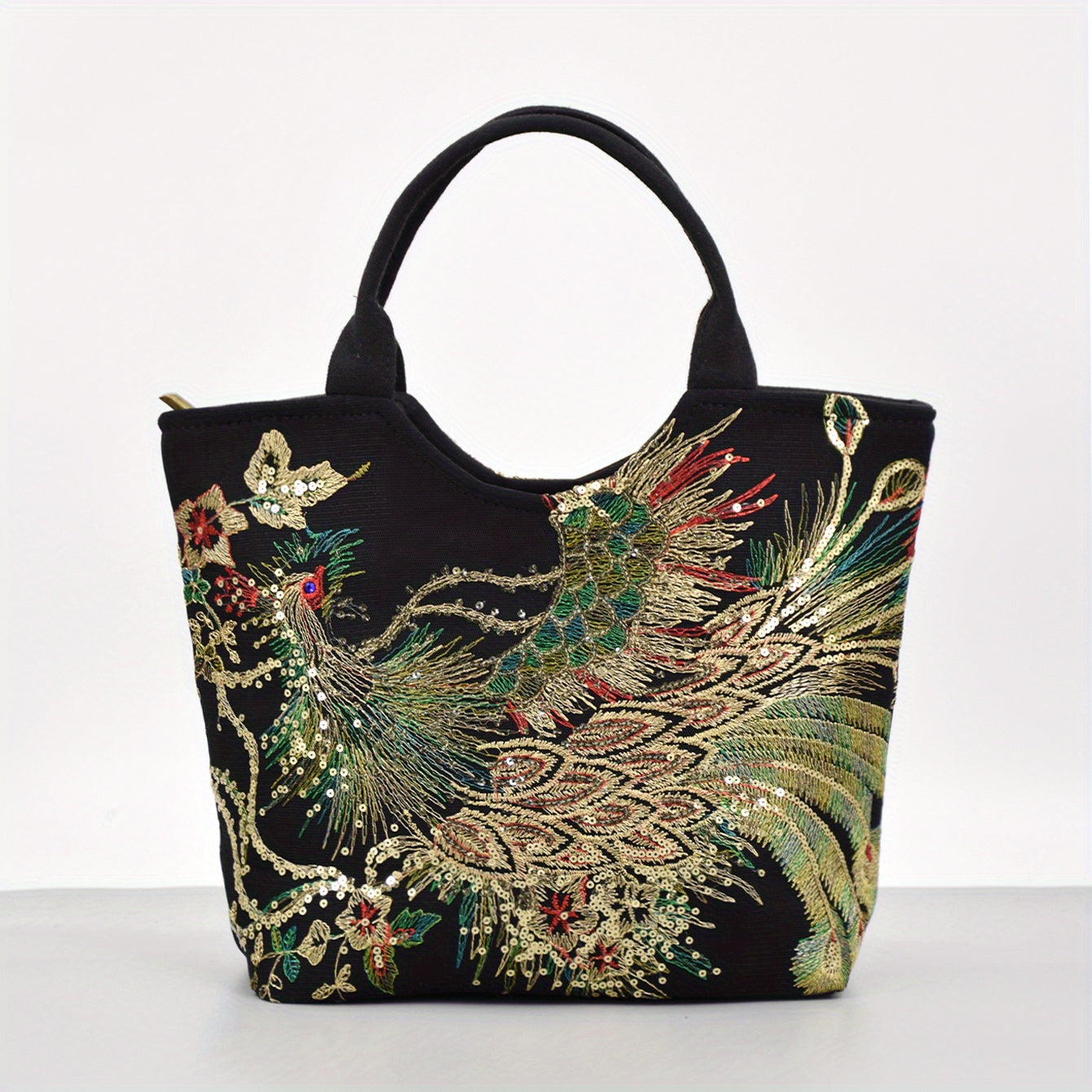Vintage Vibe Embroidered Satchel – Bold Style, Everyday Comfort